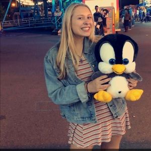 Urban Outfitters striped skater dress